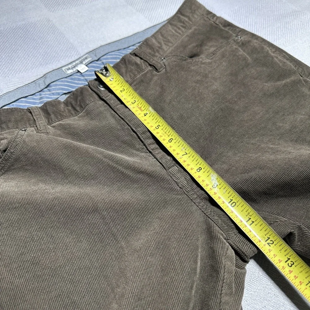 Peter Millar Brown Corduroy 5 Pocket Classic Fit Stretch Pants Men's‎ Size 38x33